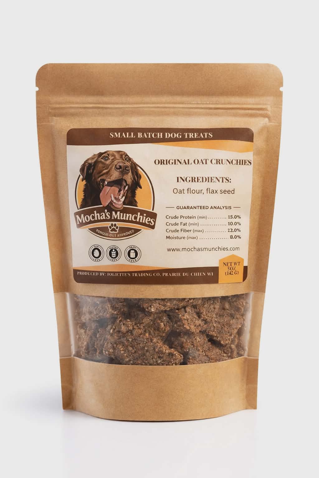 Mocha Munchies Original Oat Crunchies